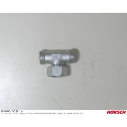 00100047 З'єднання різьбове EVT 22 L  оц. 