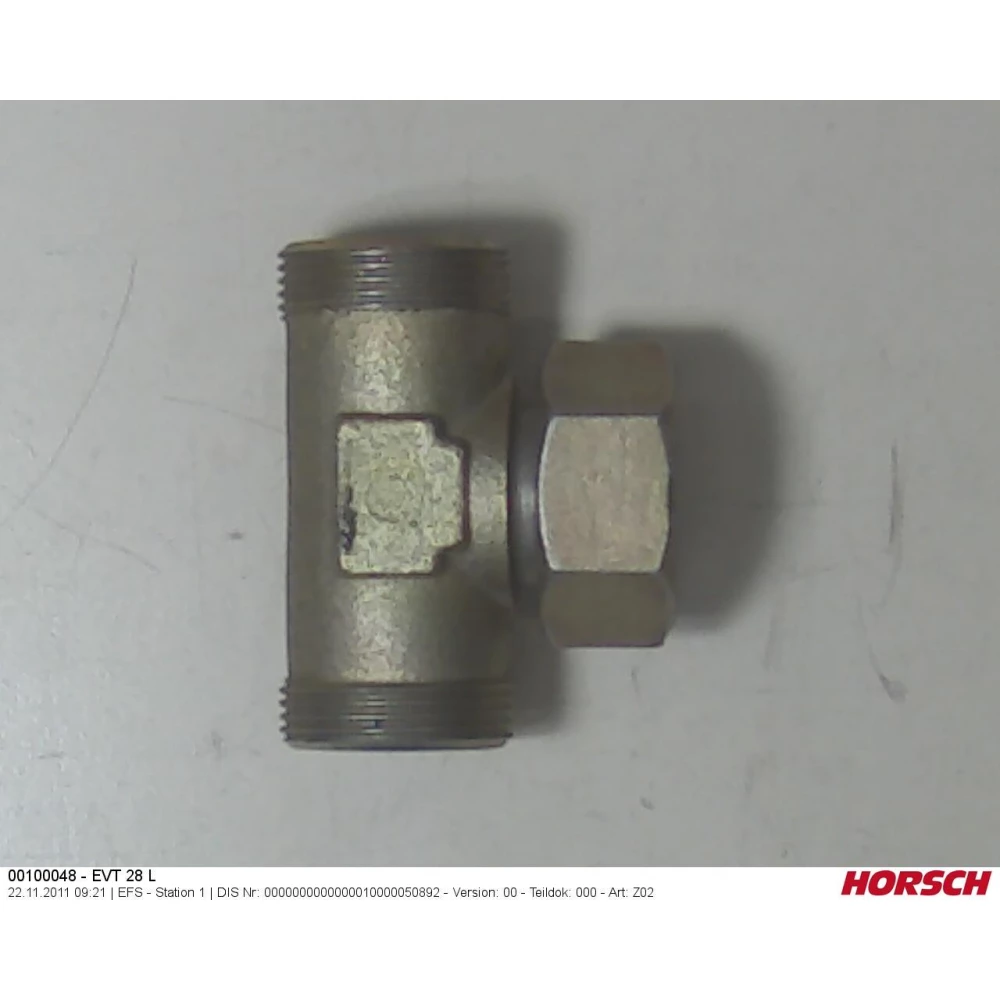 00100048 З'єднання різьбове EVT 28 L 