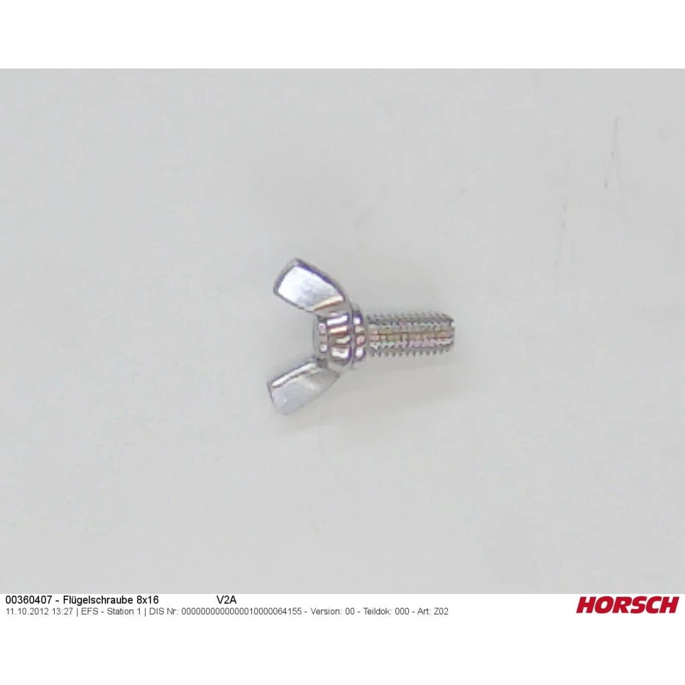 00360407 Болт (баранчик) 8х16 V2А 