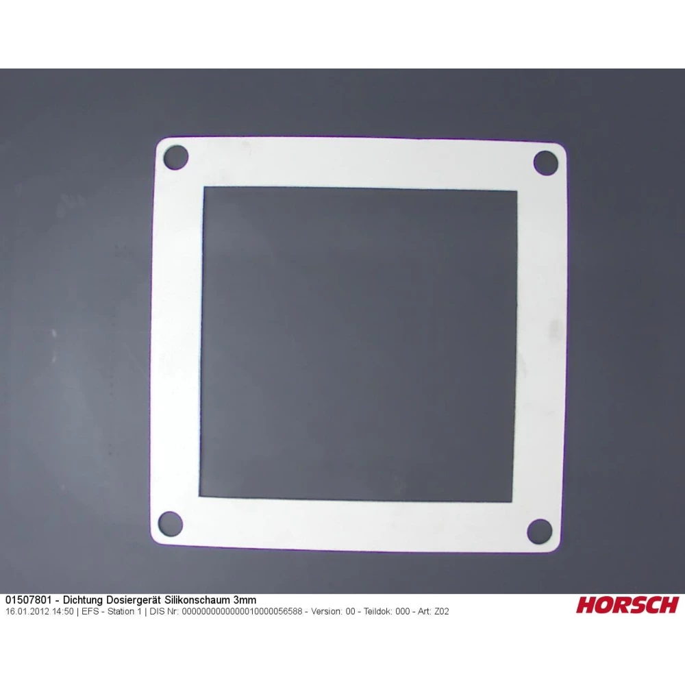 01507801 Ущільнення дозатора 3 мм 